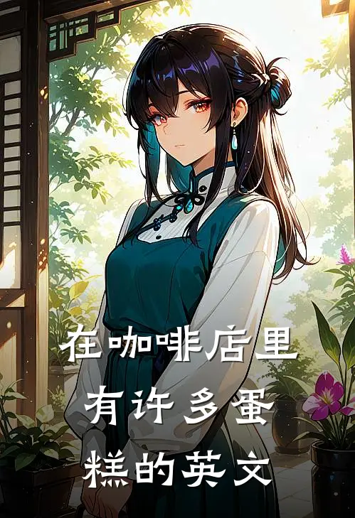 在咖啡店里有许多蛋糕的英文