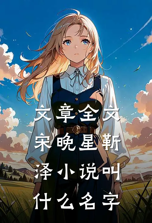 文章全文宋晚星靳泽小说叫什么名字