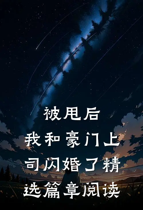 被甩后，我和豪门上司闪婚了精选篇章阅读