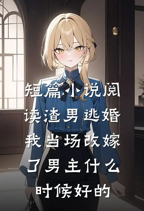 短篇小说阅读渣男逃婚我当场改嫁了男主什么时候好的