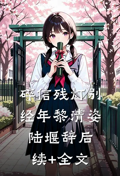 碎信残灯别经年黎清姿陆堰辞后续+全文