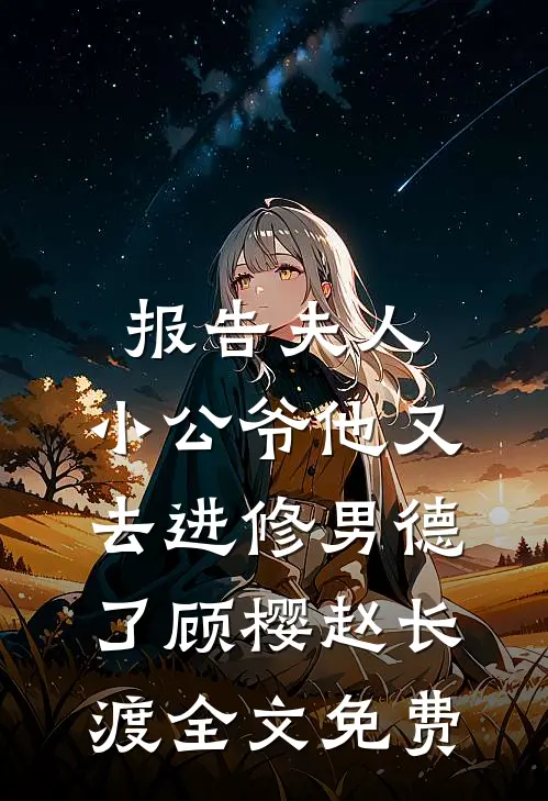 报告夫人，小公爷他又去进修男德了顾樱赵长渡全文免费