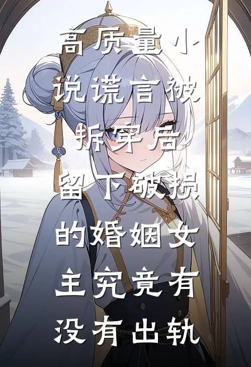 高质量小说谎言被拆穿后,留下破损的婚姻女主究竟有没有出轨
