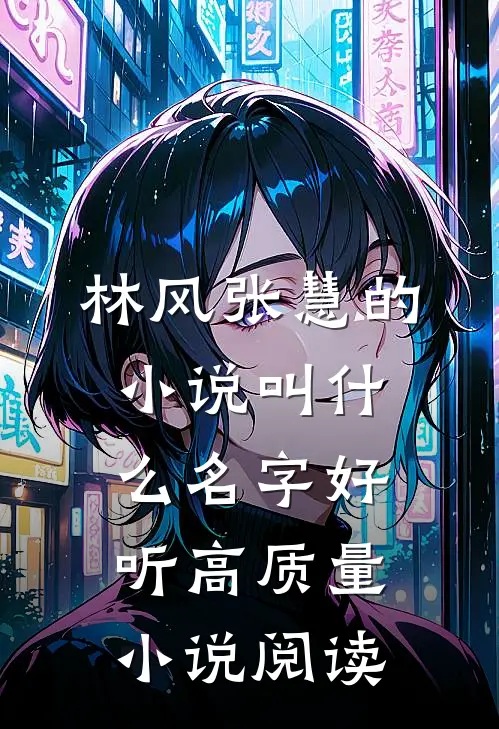 林风张慧的小说叫什么名字好听高质量小说阅读