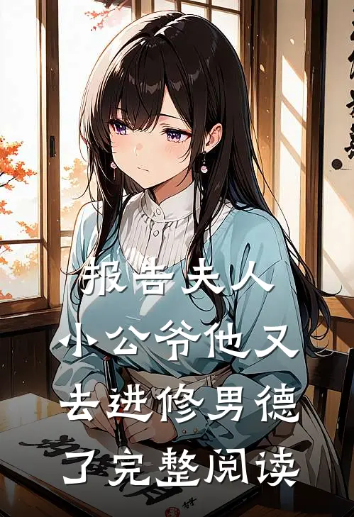 报告夫人，小公爷他又去进修男德了完整阅读