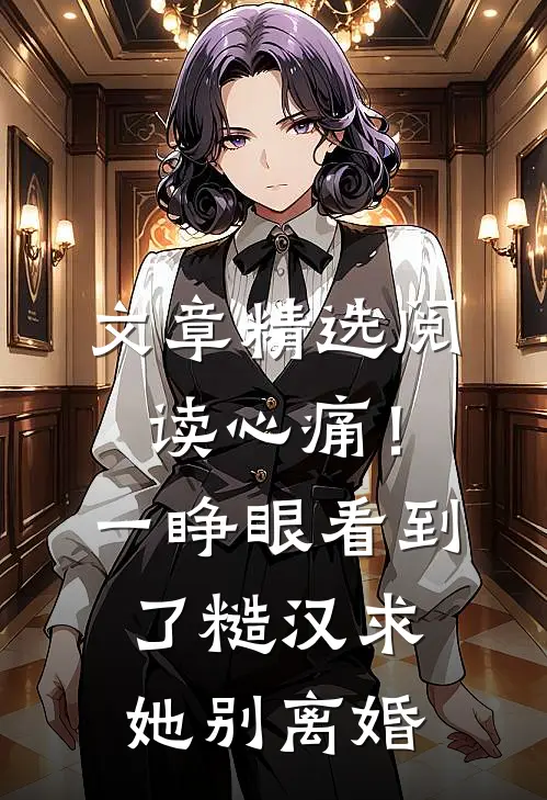 文章精选阅读心痛！一睁眼看到了糙汉求她别离婚