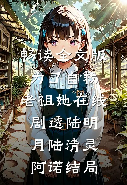 畅读全文版为了自救,老祖她在线剧透陆明月陆清灵阿诺结局