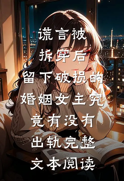 谎言被拆穿后,留下破损的婚姻女主究竟有没有出轨完整文本阅读