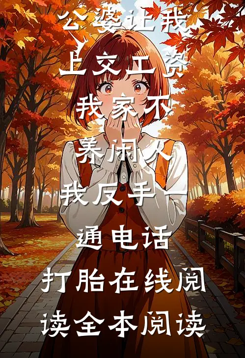 公婆让我上交工资：我家不养闲人，我反手一通电话：打胎在线阅读全本阅读