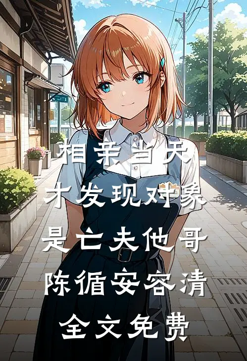 相亲当天，才发现对象是亡夫他哥陈循安容清全文免费