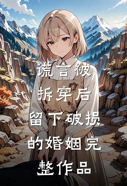 谎言被拆穿后，留下破损的婚姻完整作品