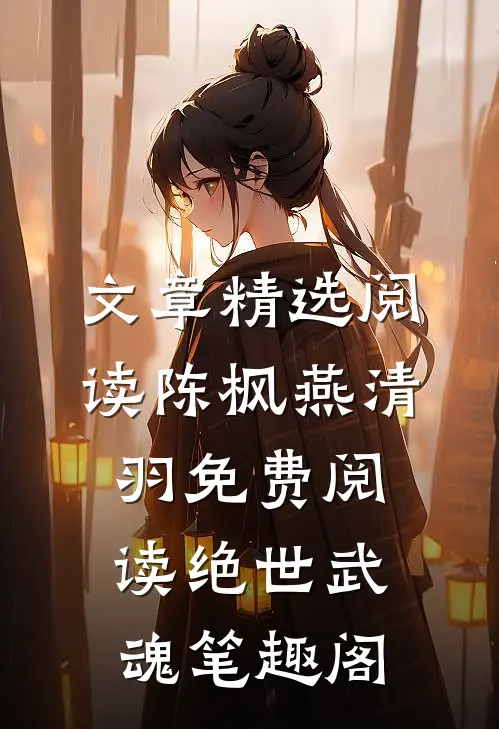 文章精选阅读陈枫燕清羽免费阅读绝世武魂笔趣阁