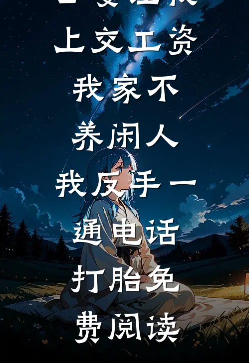 公婆让我上交工资：我家不养闲人，我反手一通电话：打胎免费阅读