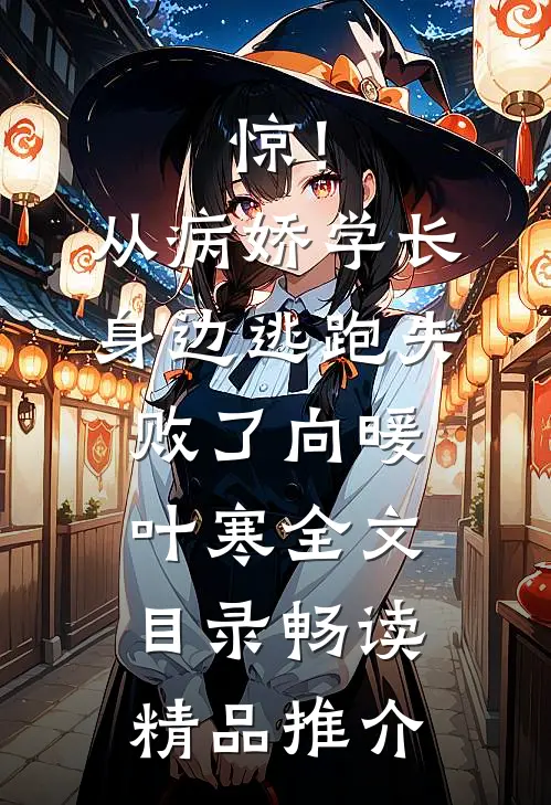 惊！从病娇学长身边逃跑失败了向暖叶寒全文目录畅读精品推介