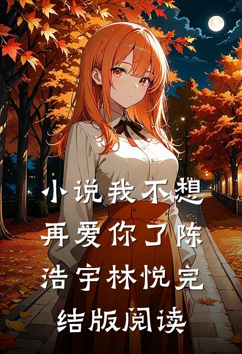 小说我不想再爱你了陈浩宇林悦完结版阅读