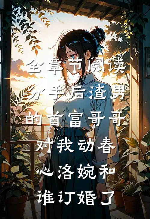 全章节阅读分手后渣男的首富哥哥对我动春心洛婉和谁订婚了