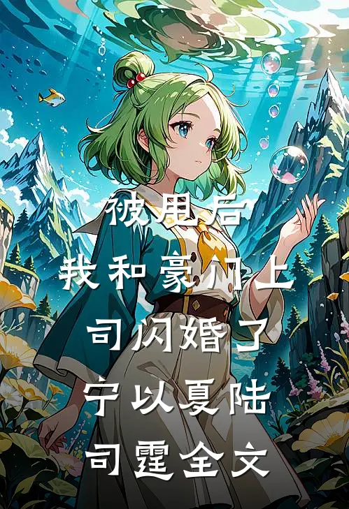 被甩后，我和豪门上司闪婚了宁以夏陆司霆全文