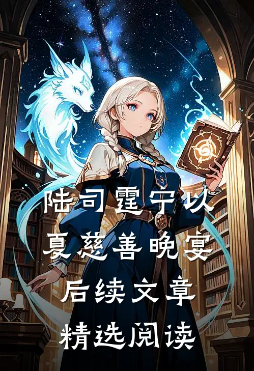 陆司霆宁以夏慈善晚宴后续文章精选阅读