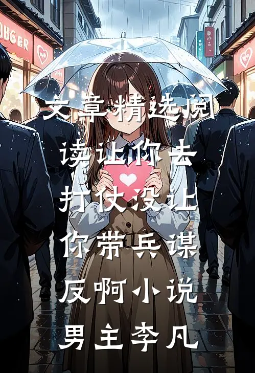 文章精选阅读让你去打仗没让你带兵谋反啊小说男主李凡