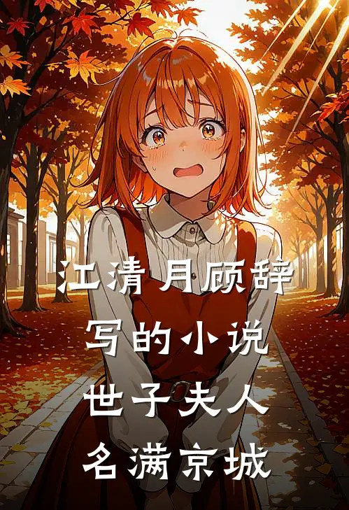 江清月顾辞写的小说世子夫人名满京城