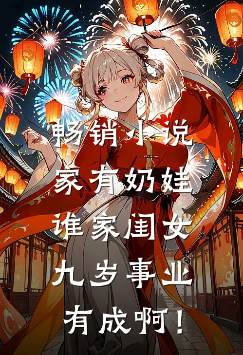畅销小说家有奶娃：谁家闺女九岁事业有成啊！
