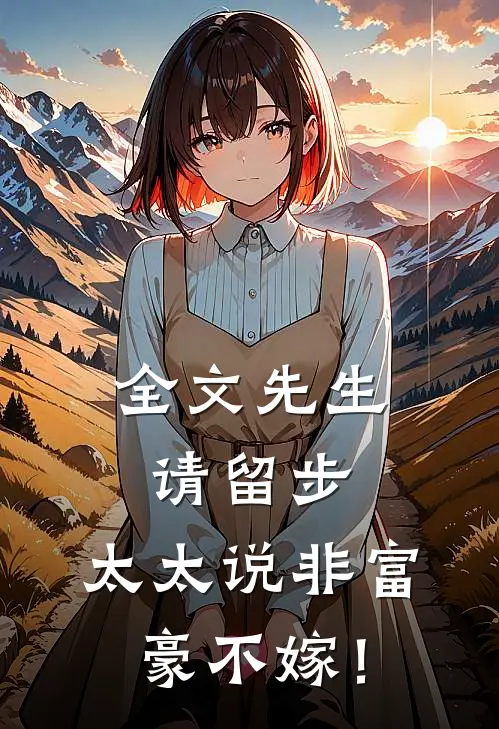 全文先生请留步，太太说非富豪不嫁！