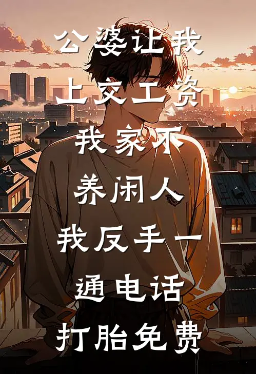 公婆让我上交工资：我家不养闲人，我反手一通电话：打胎免费