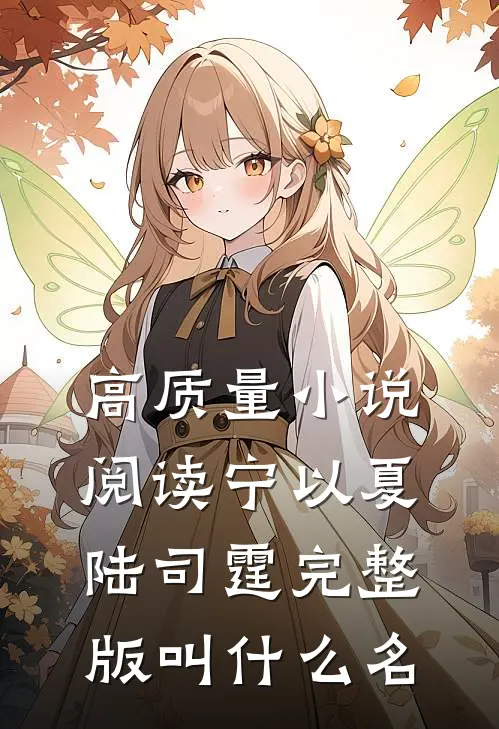 高质量小说阅读宁以夏陆司霆完整版叫什么名