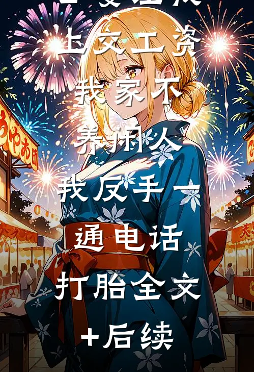 公婆让我上交工资：我家不养闲人，我反手一通电话：打胎全文+后续