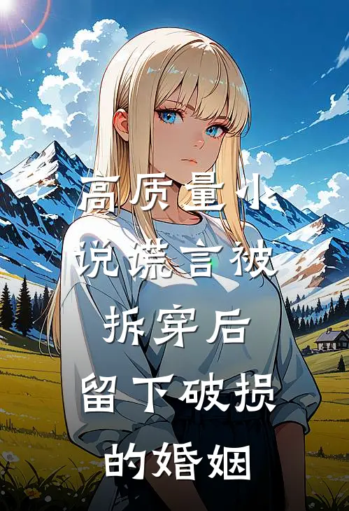 高质量小说谎言被拆穿后，留下破损的婚姻