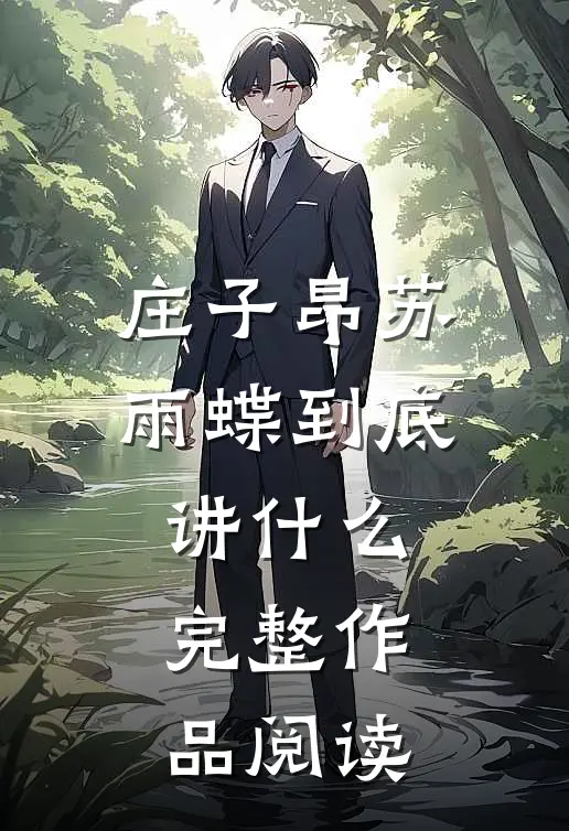 庄子昂苏雨蝶到底讲什么完整作品阅读