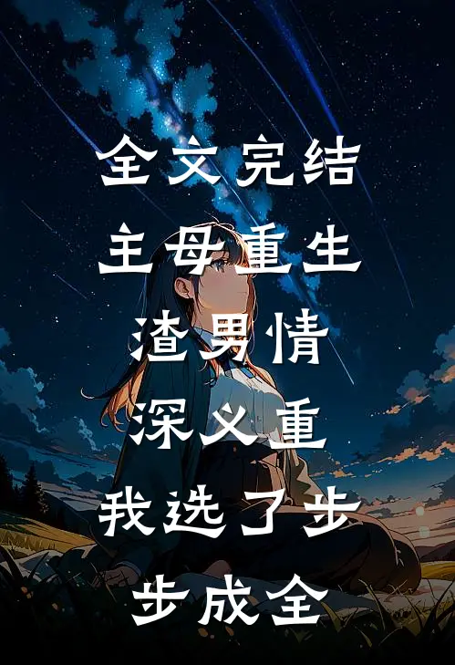 全文完结主母重生：渣男情深义重，我选了步步成全