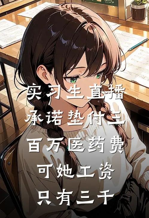 实习生直播承诺垫付三百万医药费，可她工资只有三千