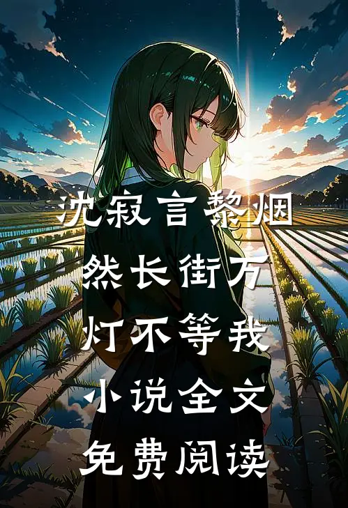 沈寂言黎烟然长街万灯不等我小说全文免费阅读