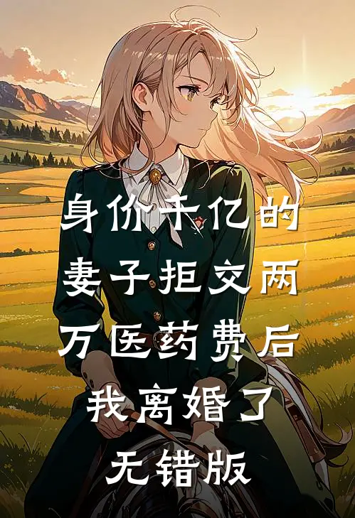 身价千亿的妻子拒交两万医药费后，我离婚了无错版